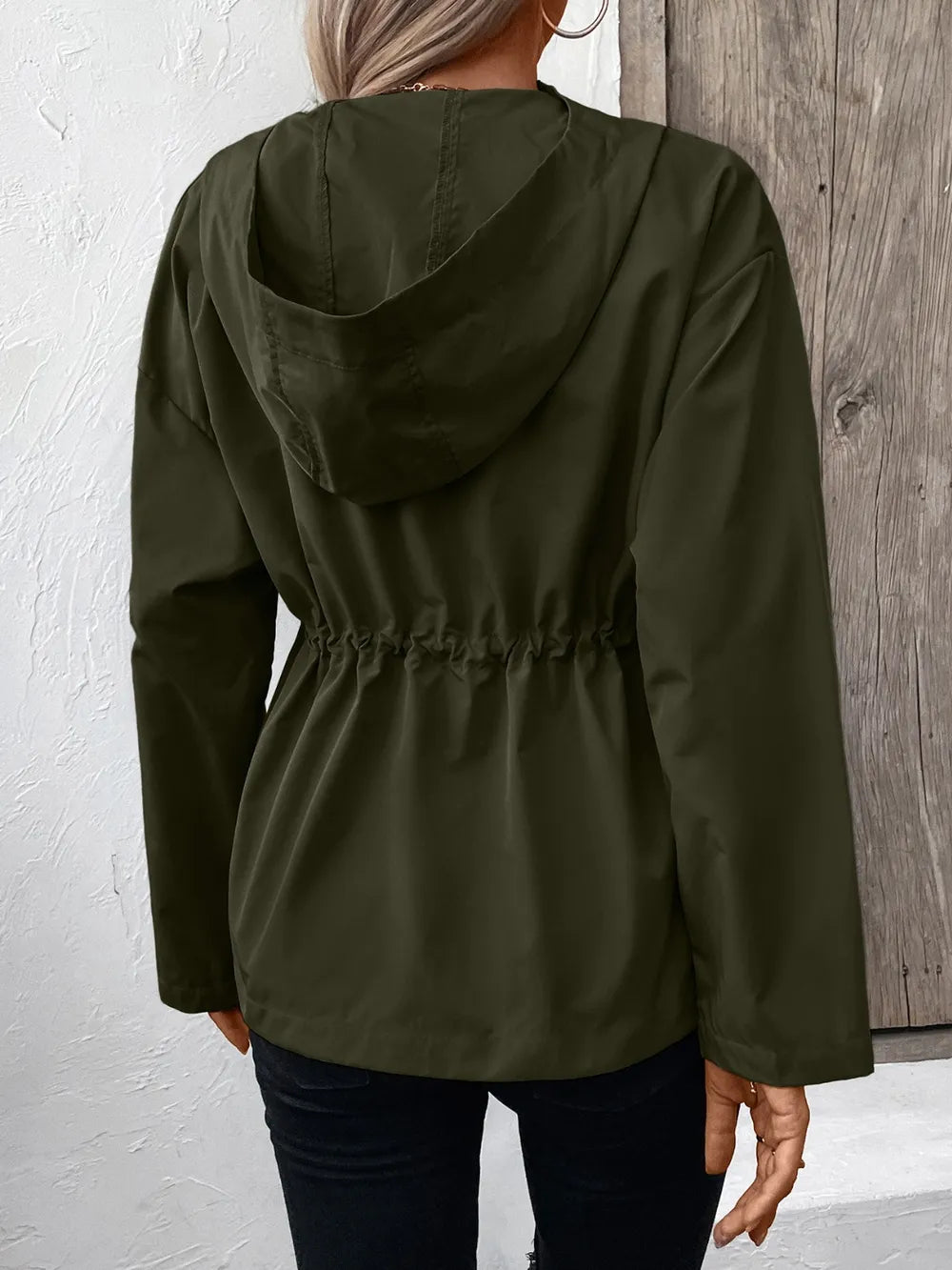 L’ADM – Veste à Capuche Zippée av « Ivy Lane »