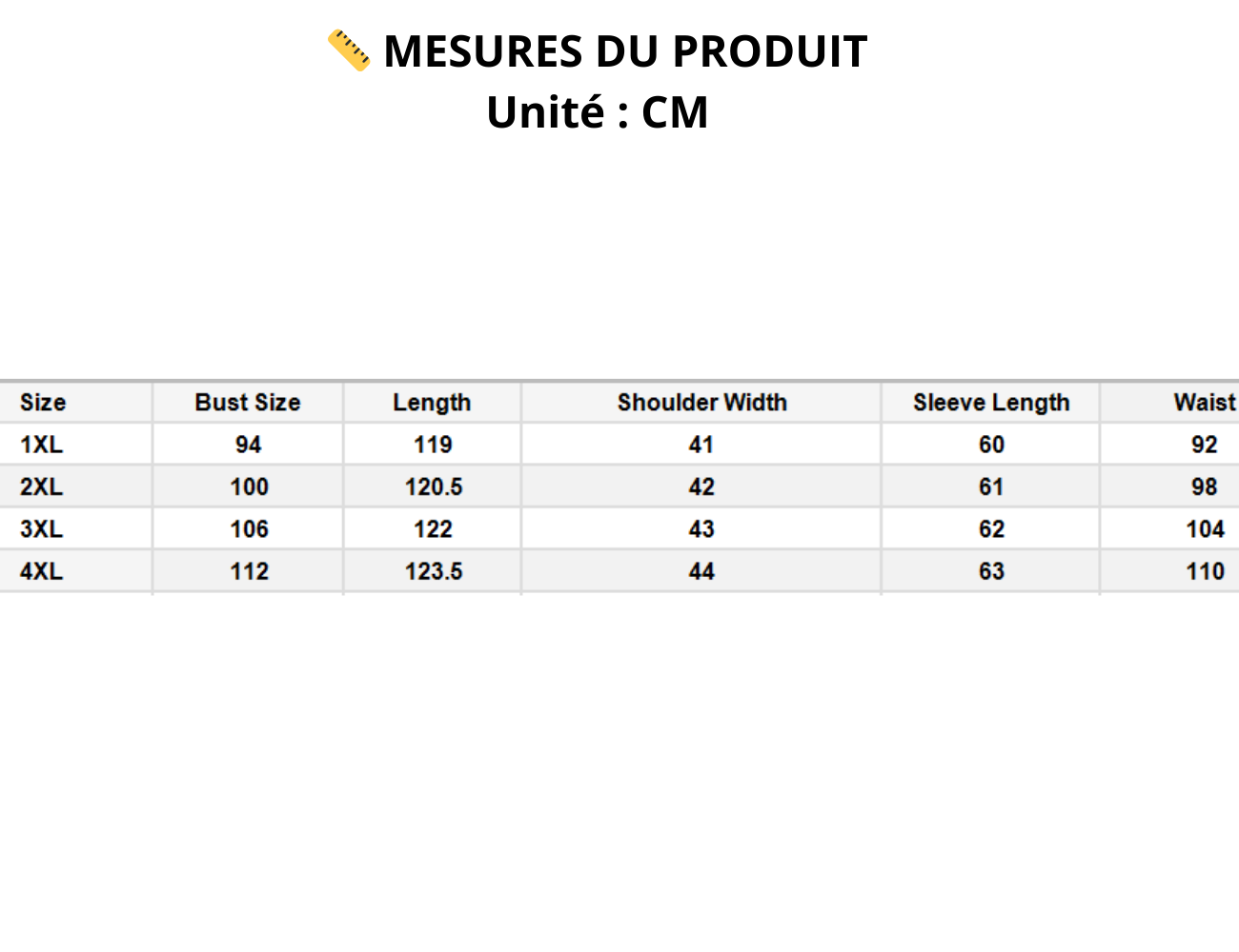 L'ADM - Robe Plus Size à Manches Longues et Fente
