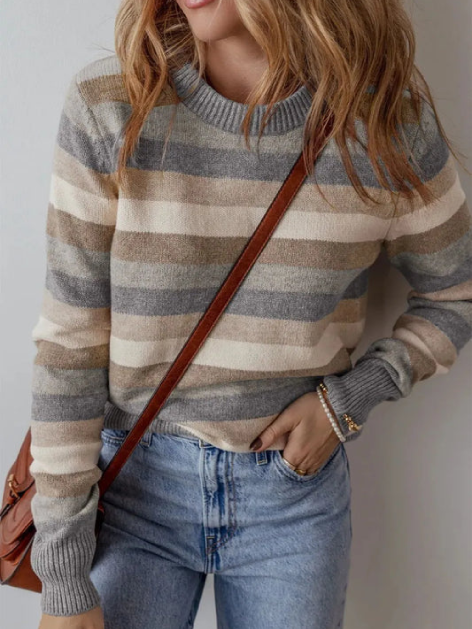 L'ADM – Pull "Rayures Classiques"