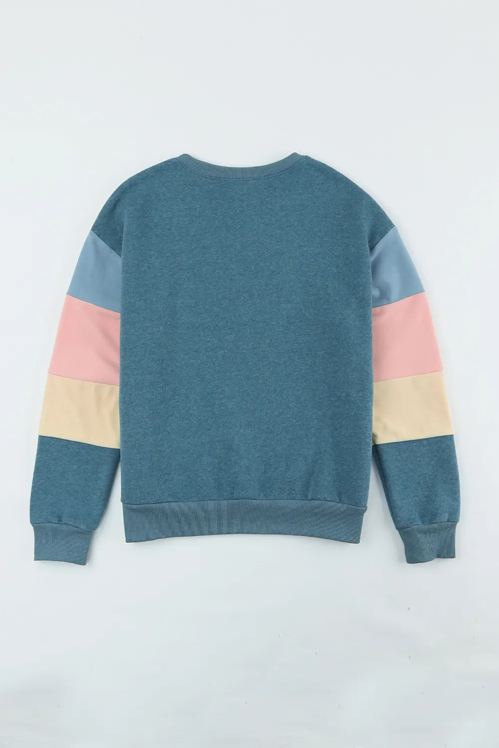 L'ADM - Sweatshirt Color Block à Col Rond