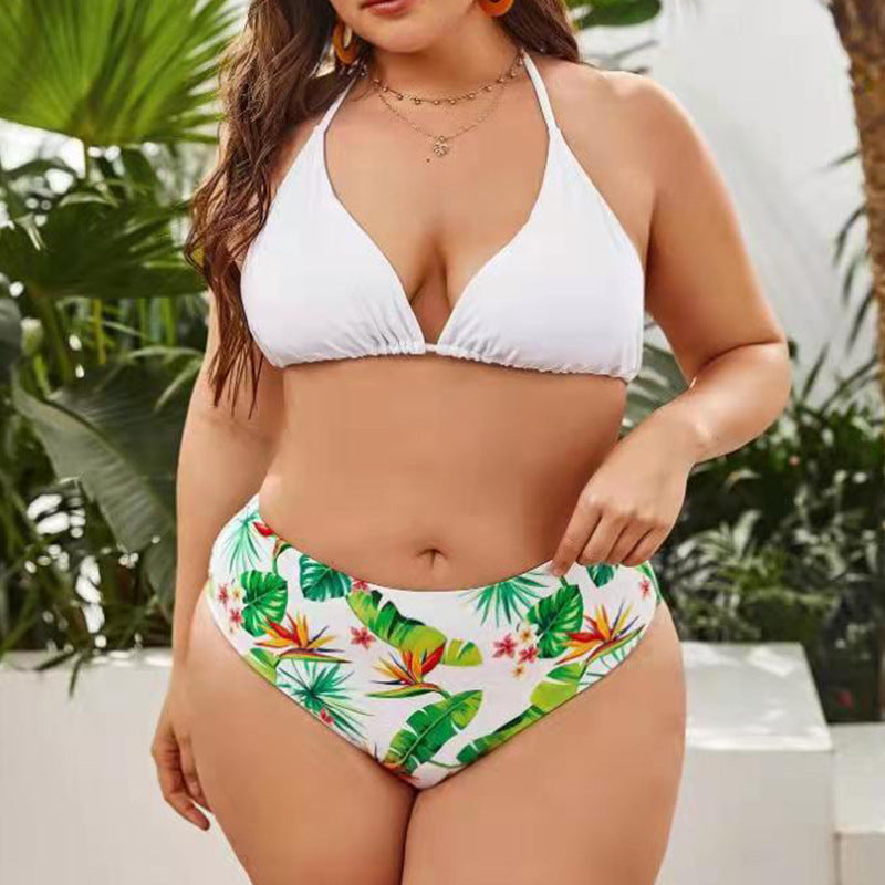 L'ADM - Bikini Avant-Garde Tie-Dye Trois Pièces