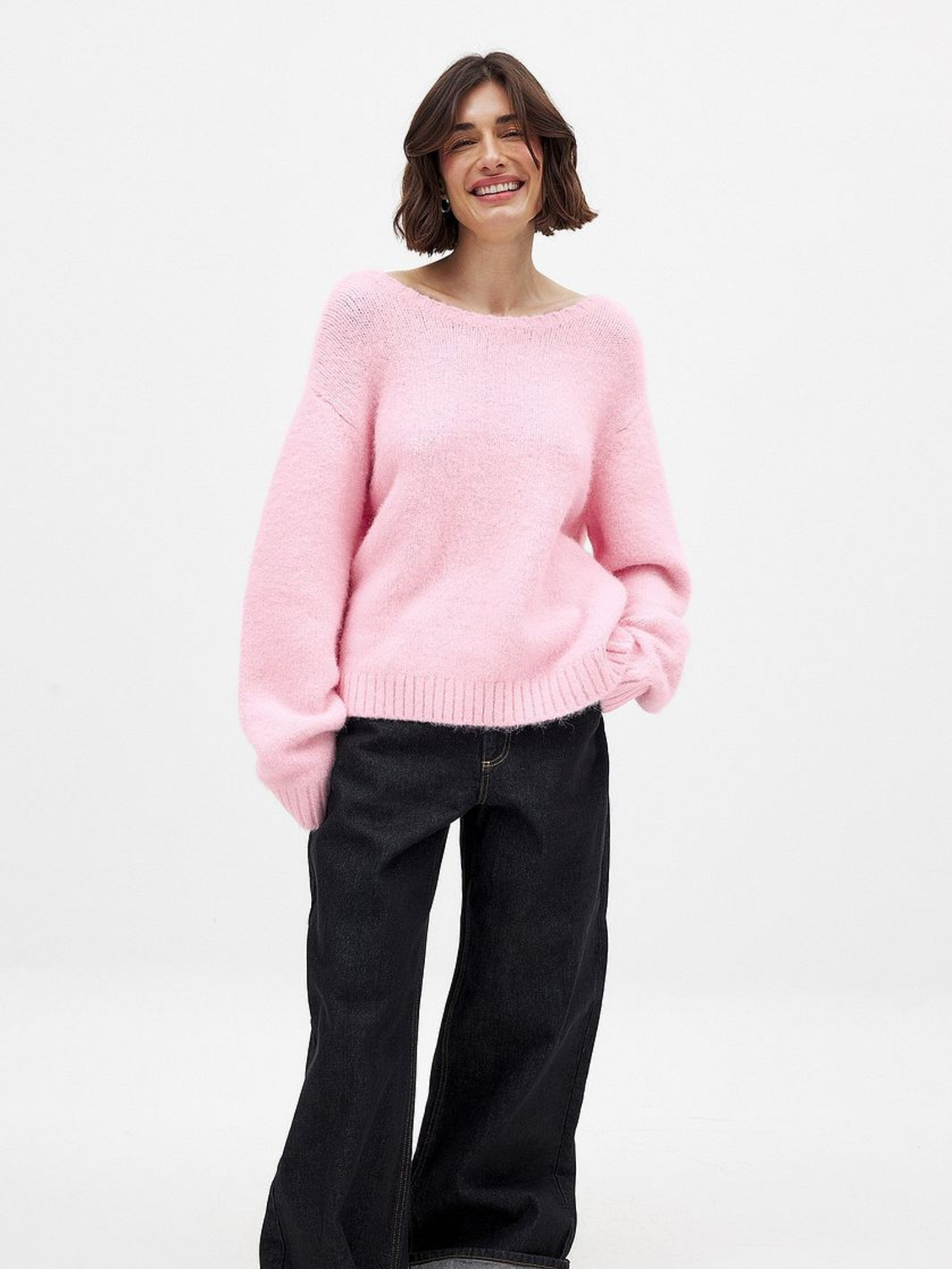 L'ADM - Pull Tricoté dos ouvert