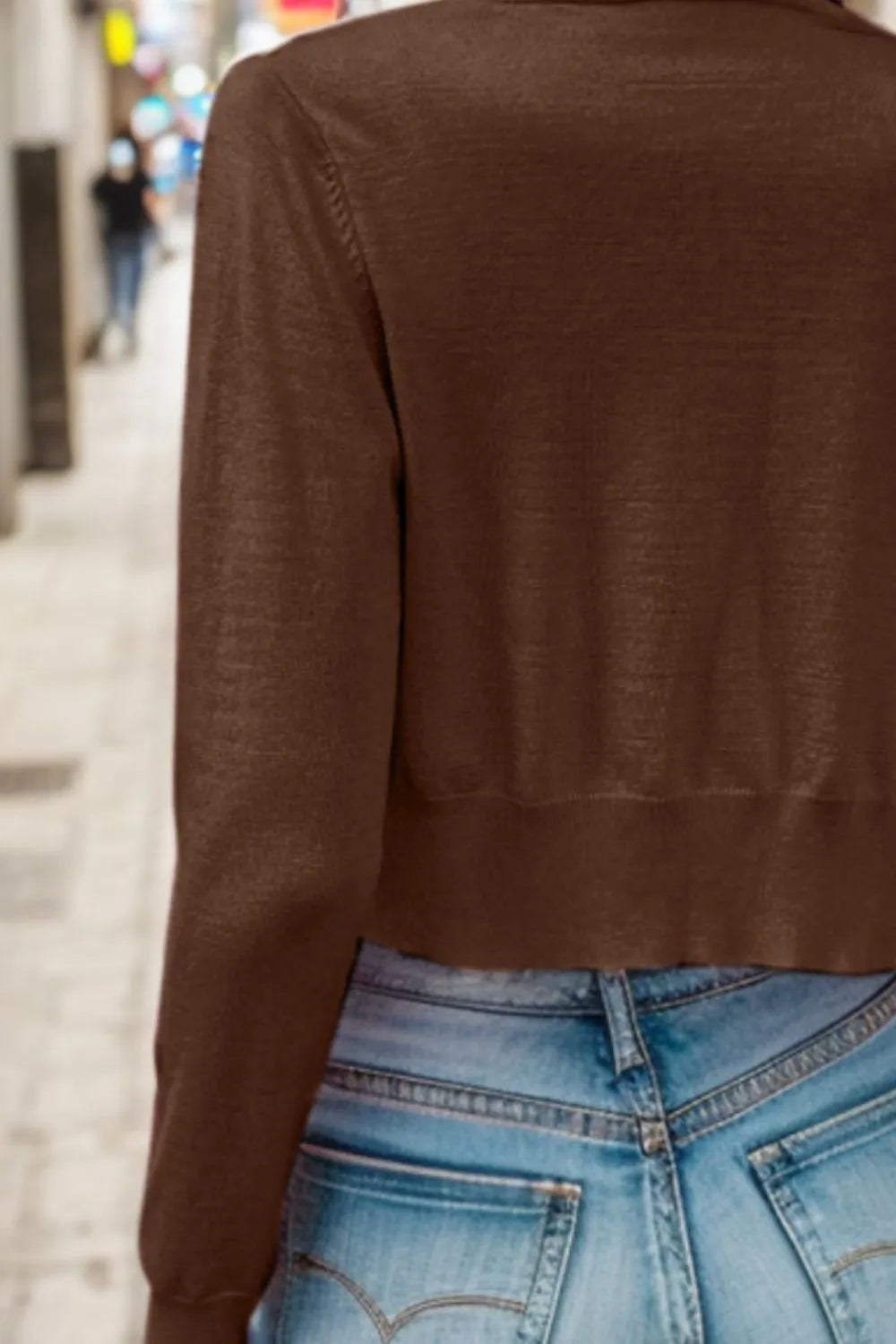 L'ADM - Gilet à Manches Longues Boutonné
