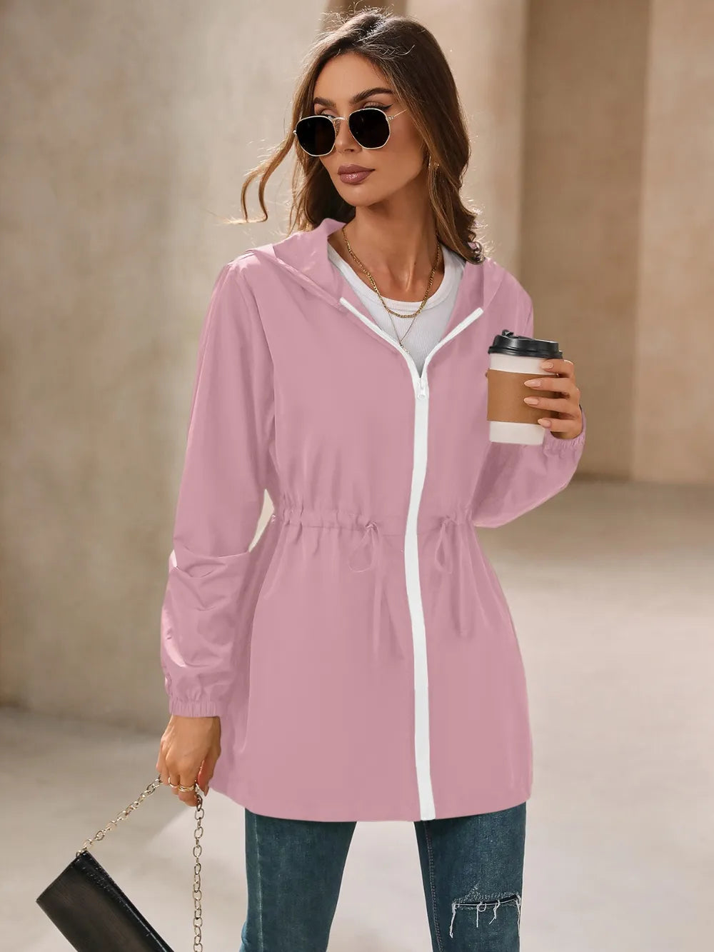 L’ADM – Veste Coupe-Vent Long Imperméable