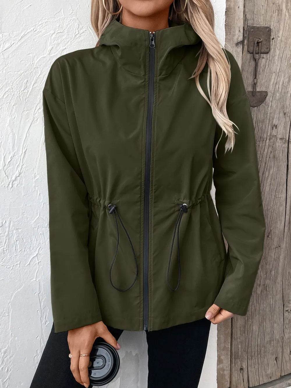 L’ADM – Veste à Capuche Zippée av « Ivy Lane »