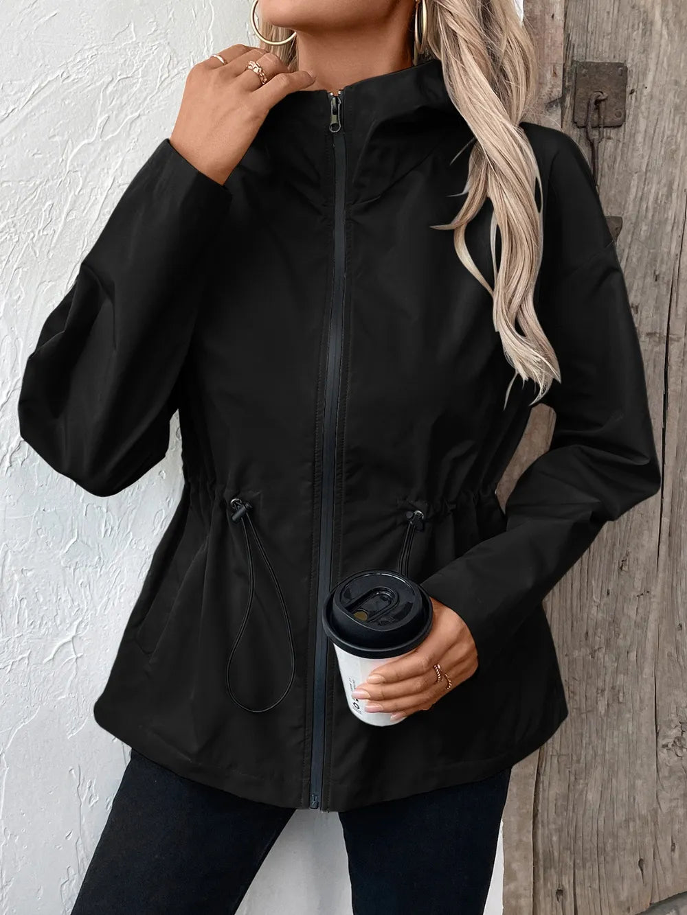 L’ADM – Veste à Capuche Zippée av « Ivy Lane »