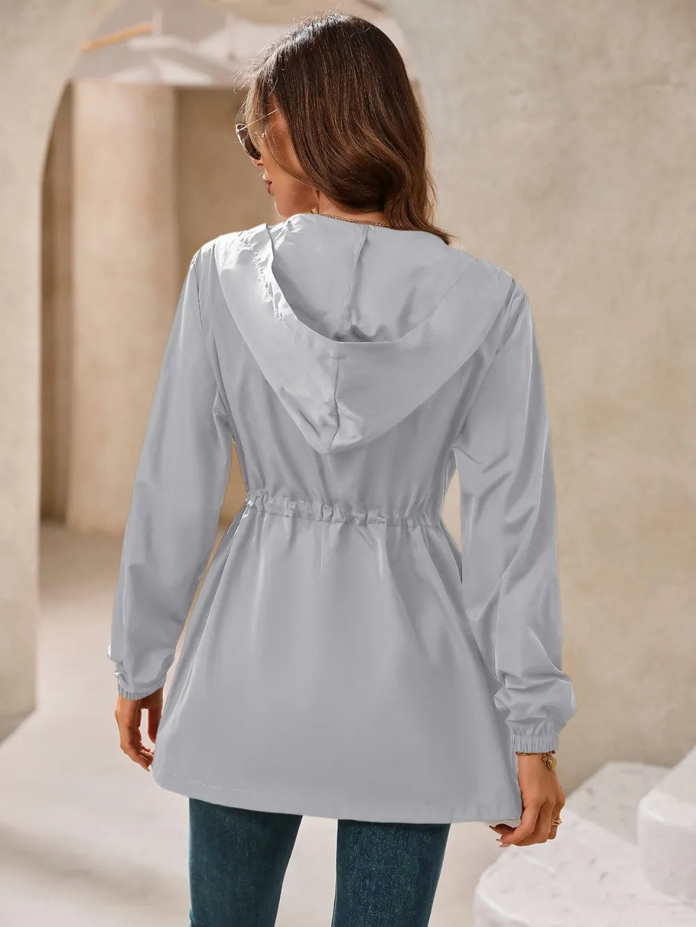 L’ADM – Veste Coupe-Vent Long Imperméable