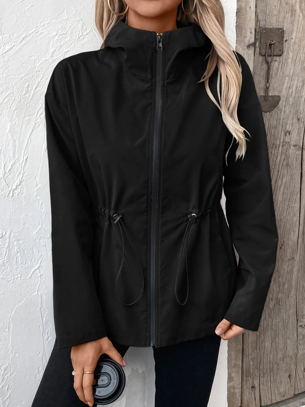 L’ADM – Veste à Capuche Zippée av « Ivy Lane »