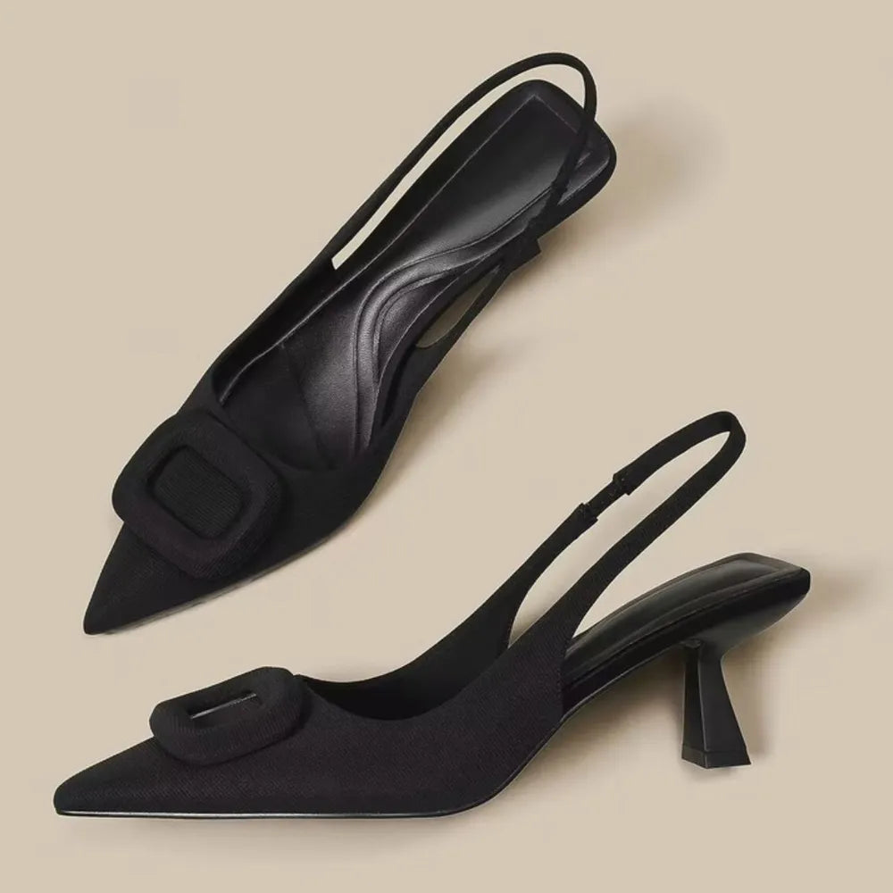 LADM - Escarpins Slingback à Bout Pointu