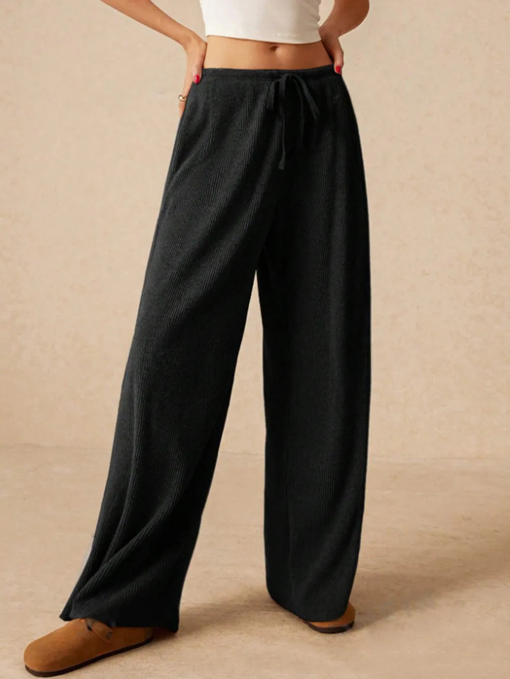 L'ADM – Pantalon Côtelé à Jambes Larges
