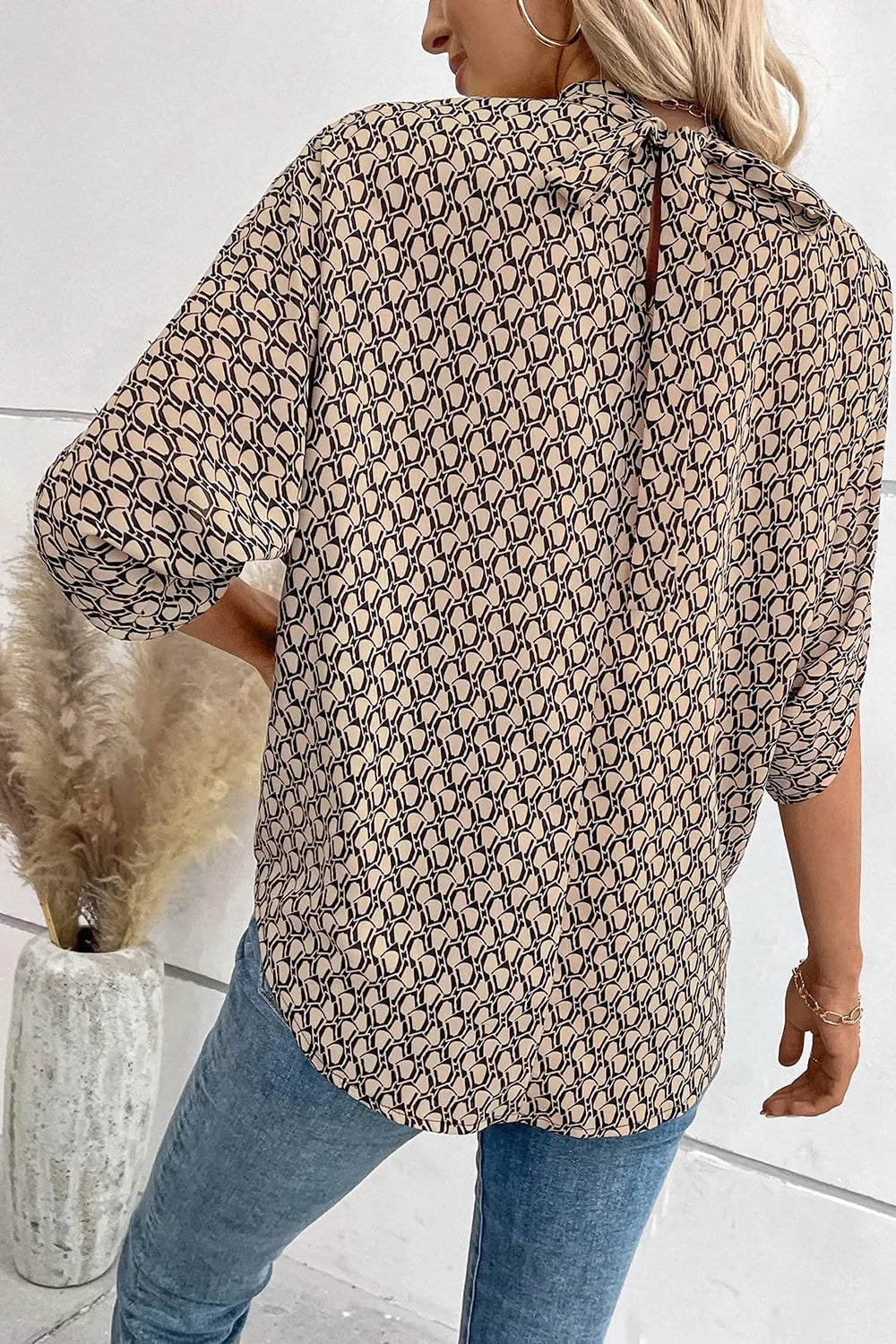 L'ADM - Blouse à Fentes et Dos Noué Blouse