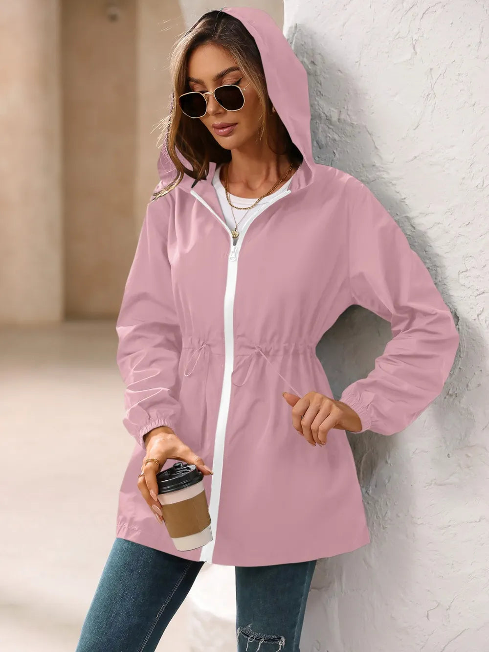 L’ADM – Veste Coupe-Vent Long Imperméable