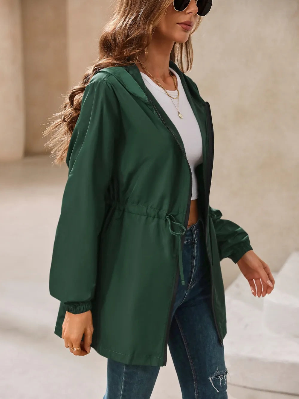 L’ADM – Veste Coupe-Vent Long Imperméable