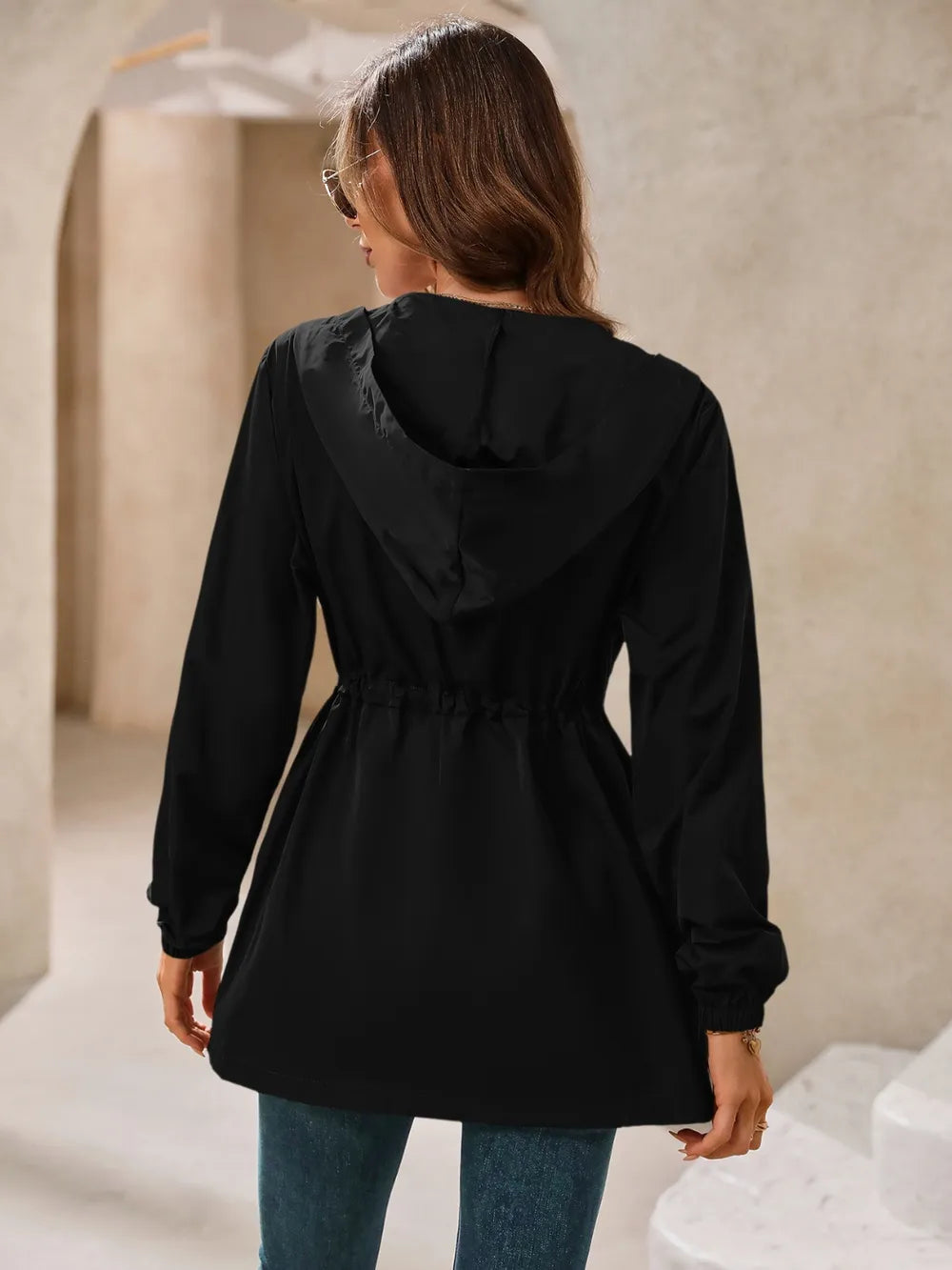 L’ADM – Veste Coupe-Vent Long Imperméable