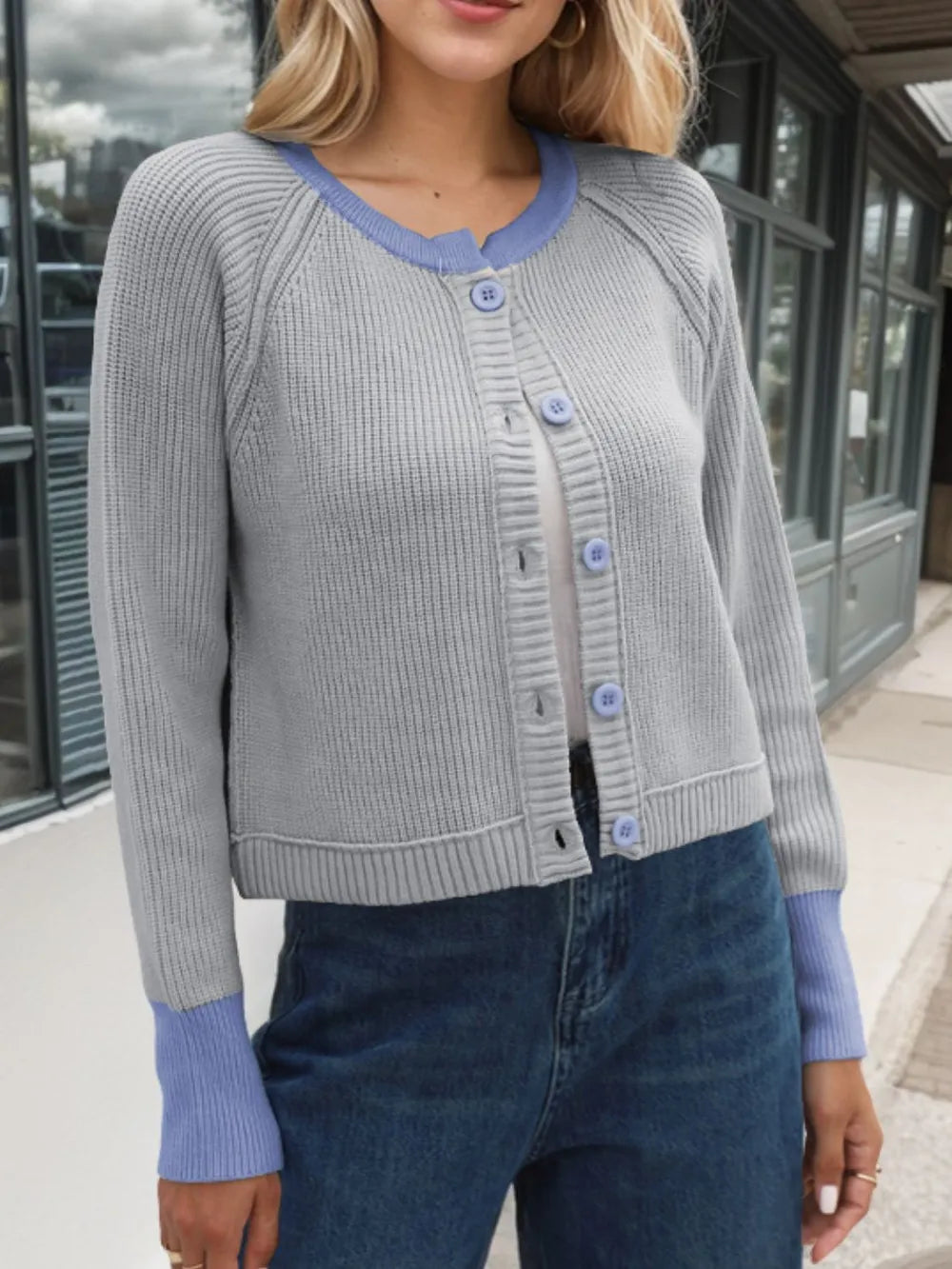 L'ADM - Gilet Boutonné à Manches Longues