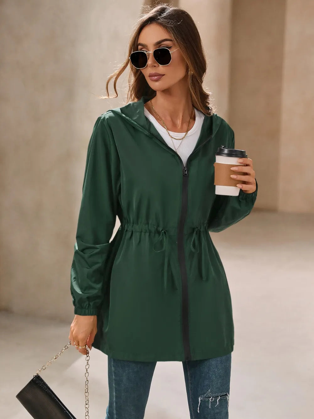 L’ADM – Veste Coupe-Vent Long Imperméable