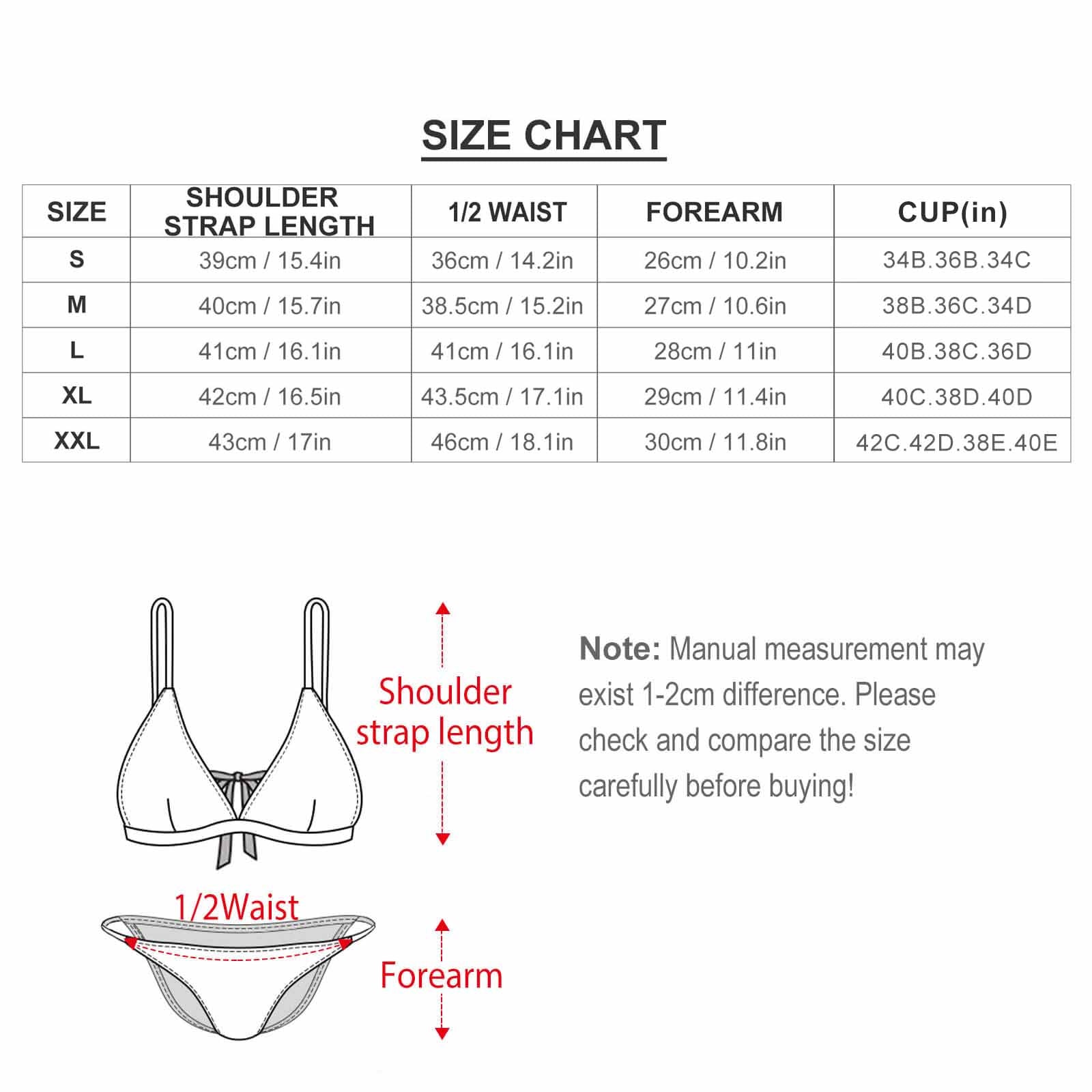 L'ADM – Bikini 2 Pièces "Black Allure"