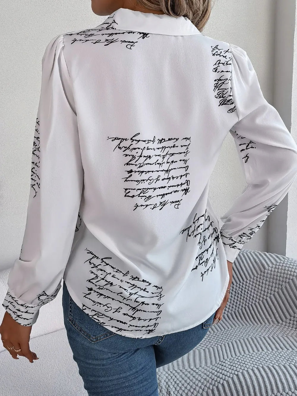 L’ADM - Blouse Boutonnée Manches Longues