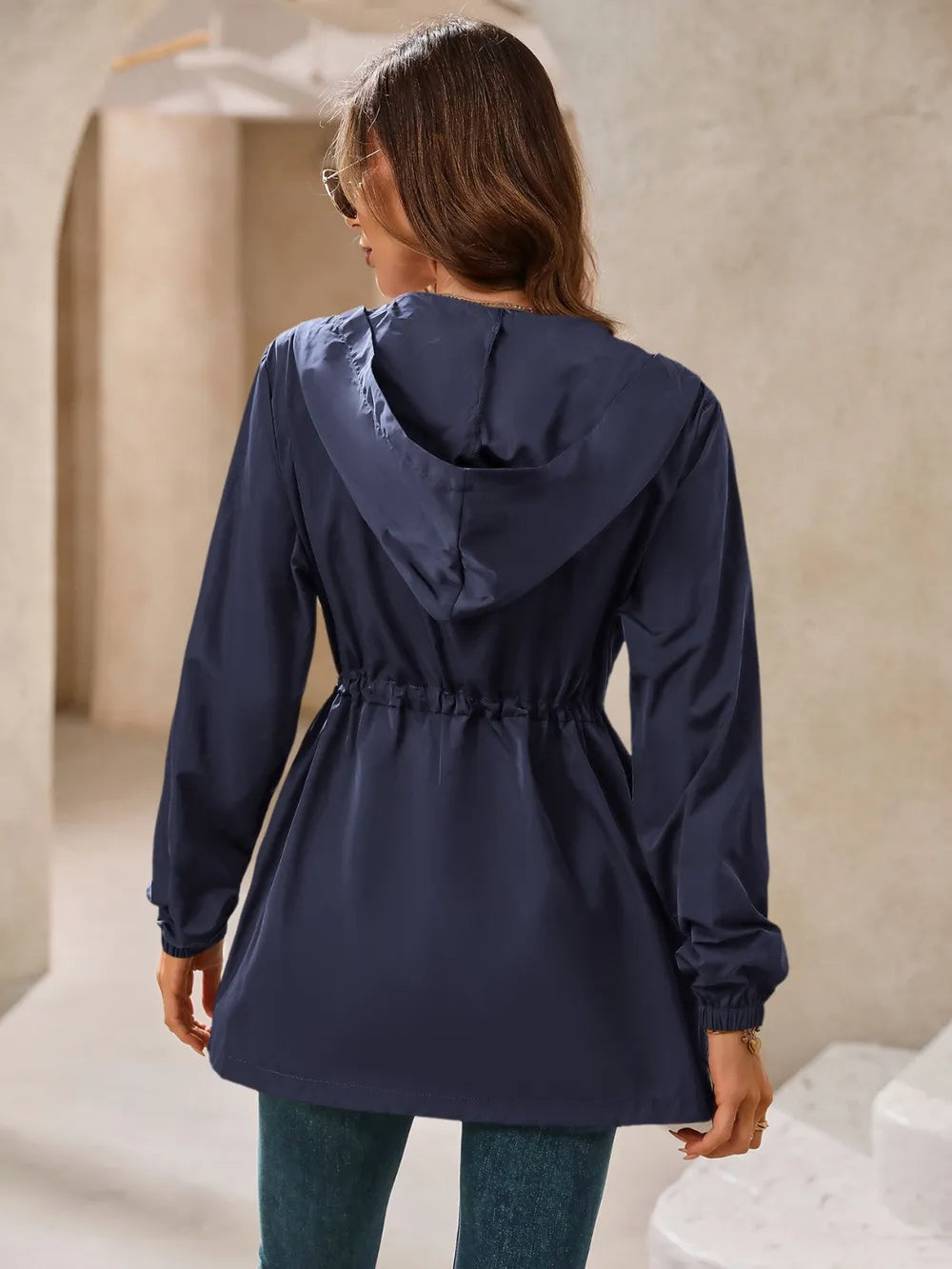 L’ADM – Veste Coupe-Vent Long Imperméable