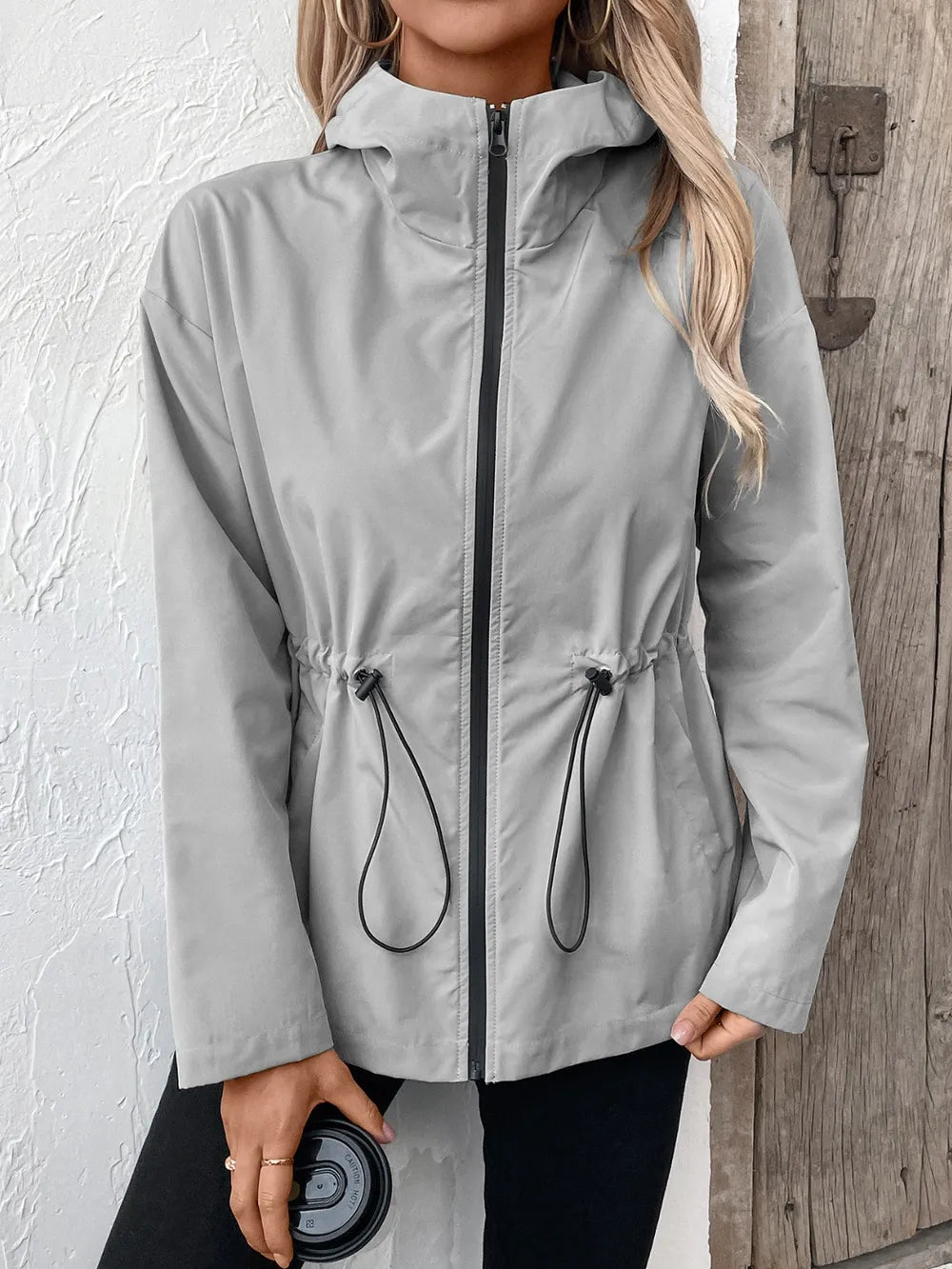L’ADM – Veste à Capuche Zippée av « Ivy Lane »