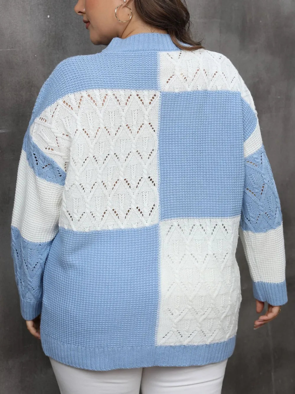 L'ADM - Pull Ample Femme Grande Taille