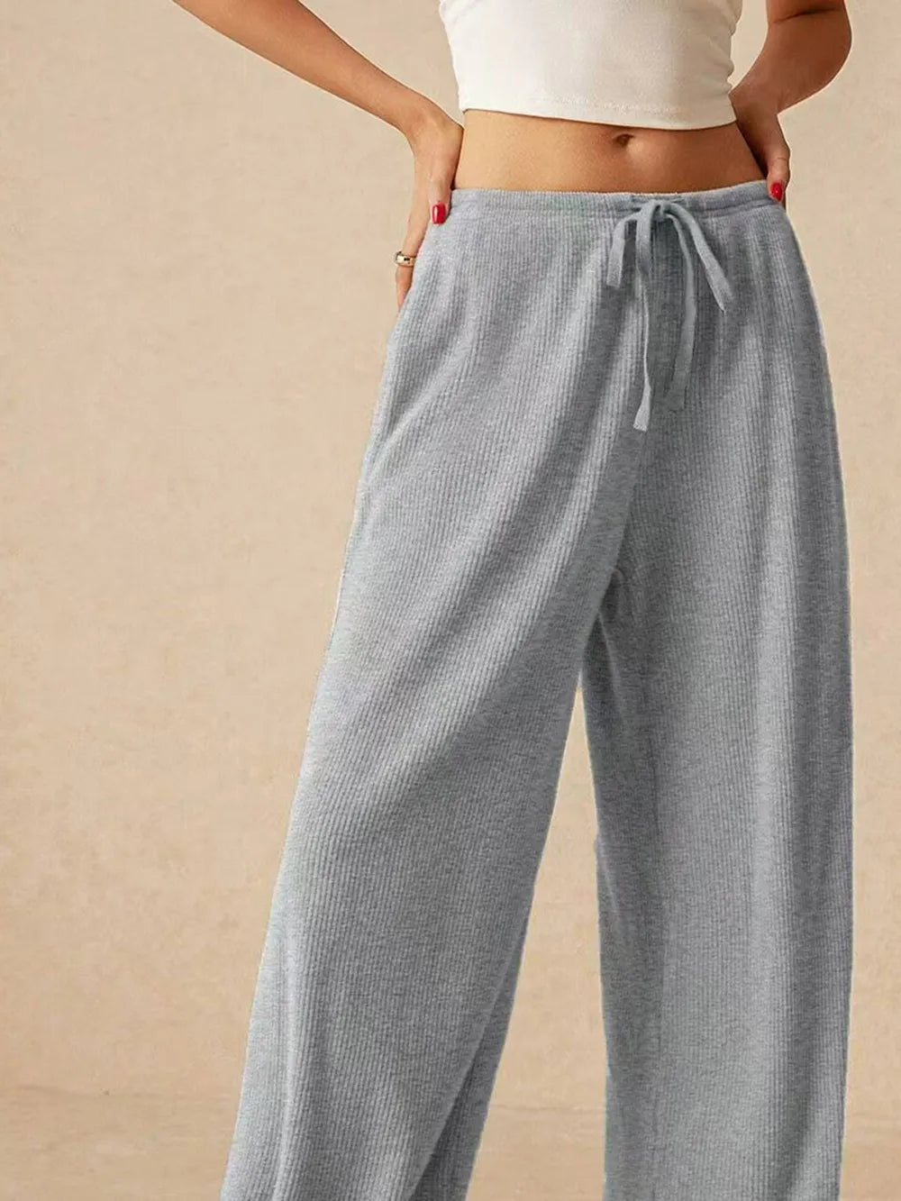 L'ADM – Pantalon Côtelé à Jambes Larges