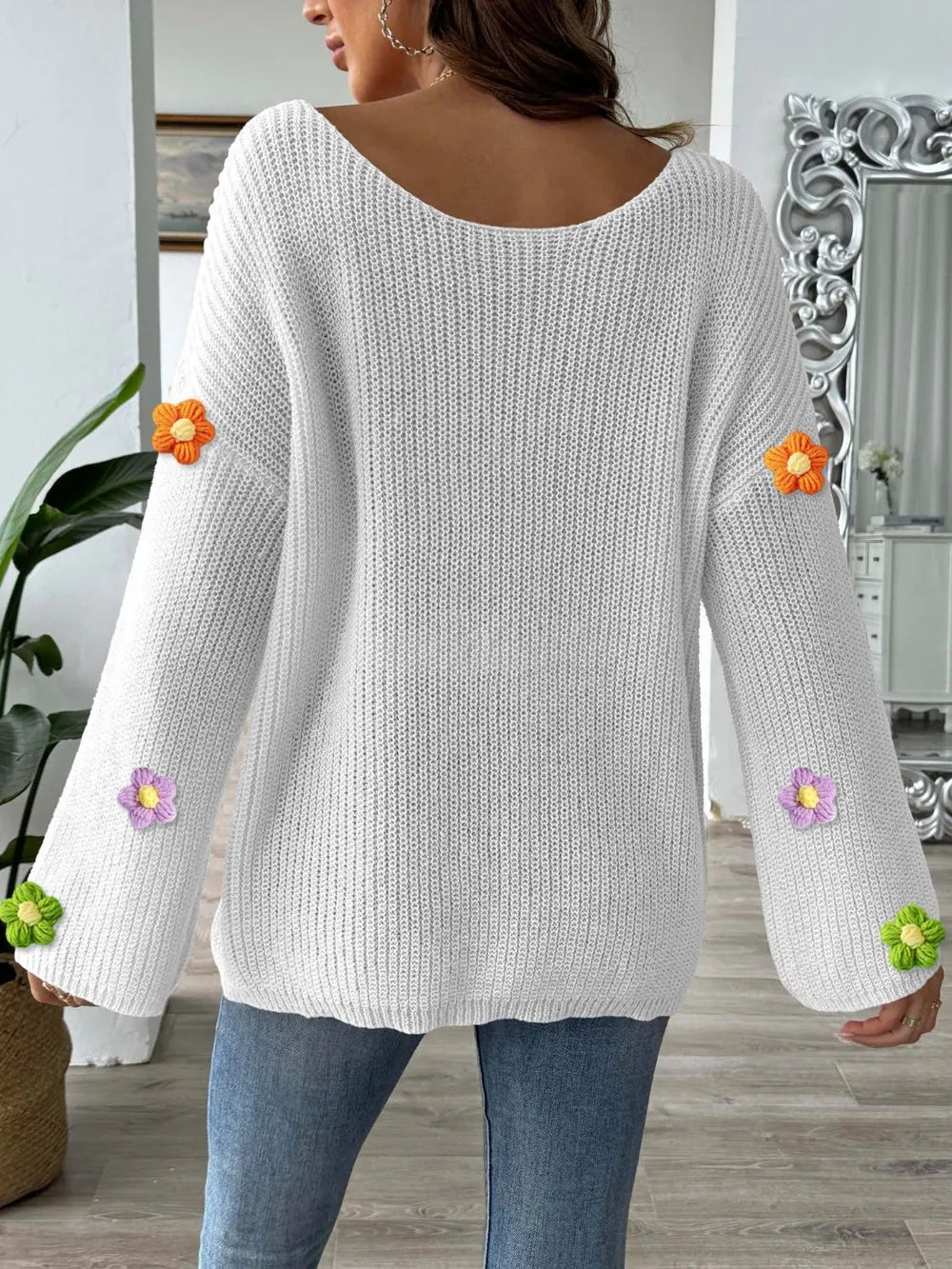 L'ADM - Pull Simple à Encolure Asymétrique