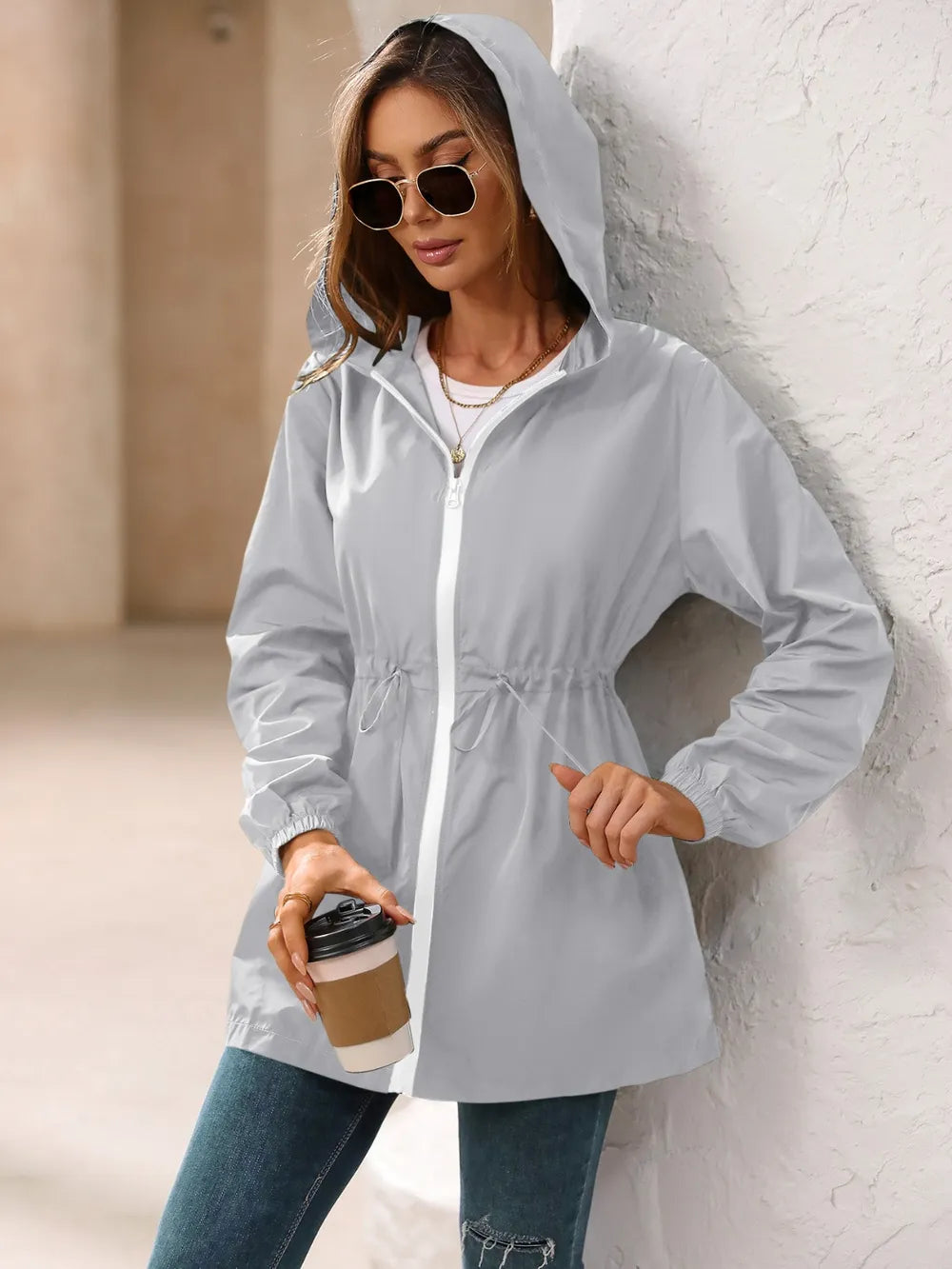 L’ADM – Veste Coupe-Vent Long Imperméable