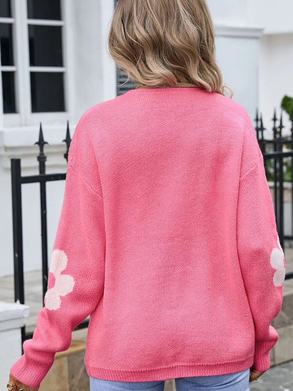 L'ADM – Gilet Long Fleurs & Ailes d’Ange