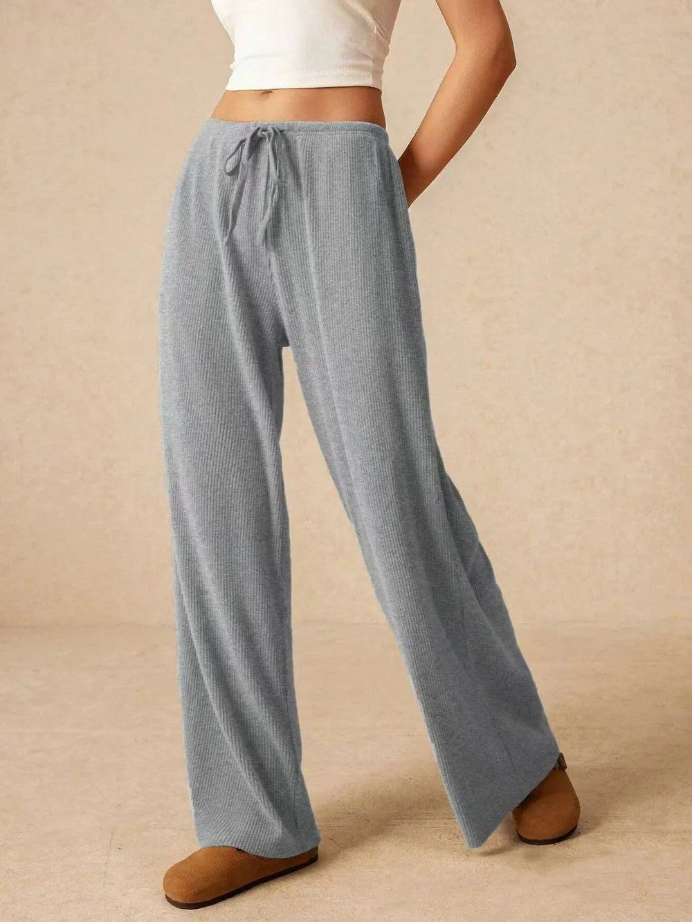L'ADM – Pantalon Côtelé à Jambes Larges