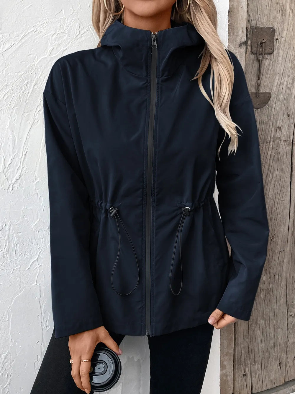 L’ADM – Veste à Capuche Zippée av « Ivy Lane »