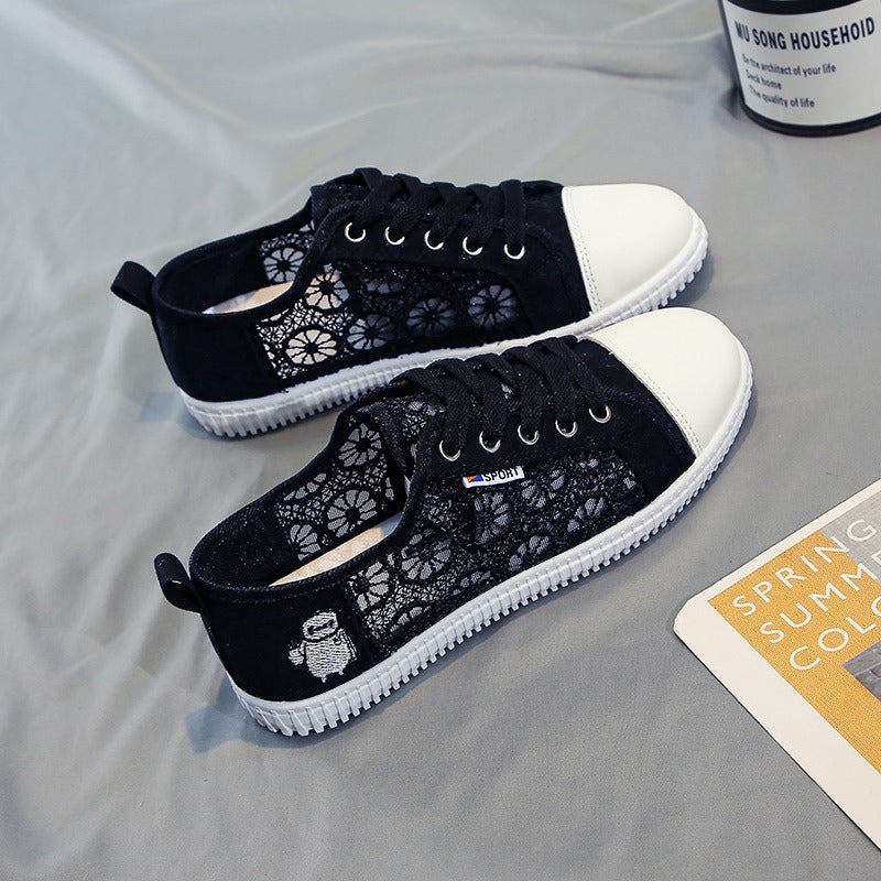 L'ADM - Baskets Dentelle Respirante