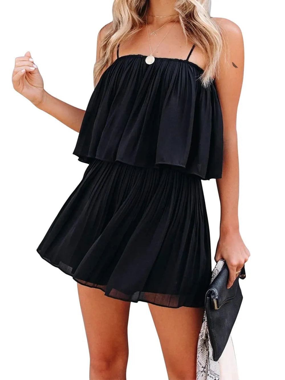 L'ADM – Tenue Camisole Évasée à Dos Nu
