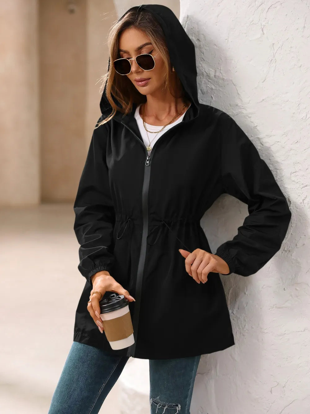 L’ADM – Veste Coupe-Vent Long Imperméable