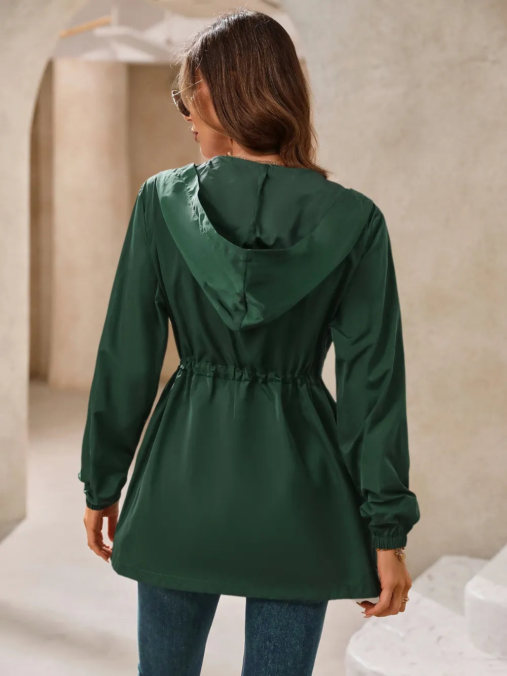 L’ADM – Veste Coupe-Vent Long Imperméable