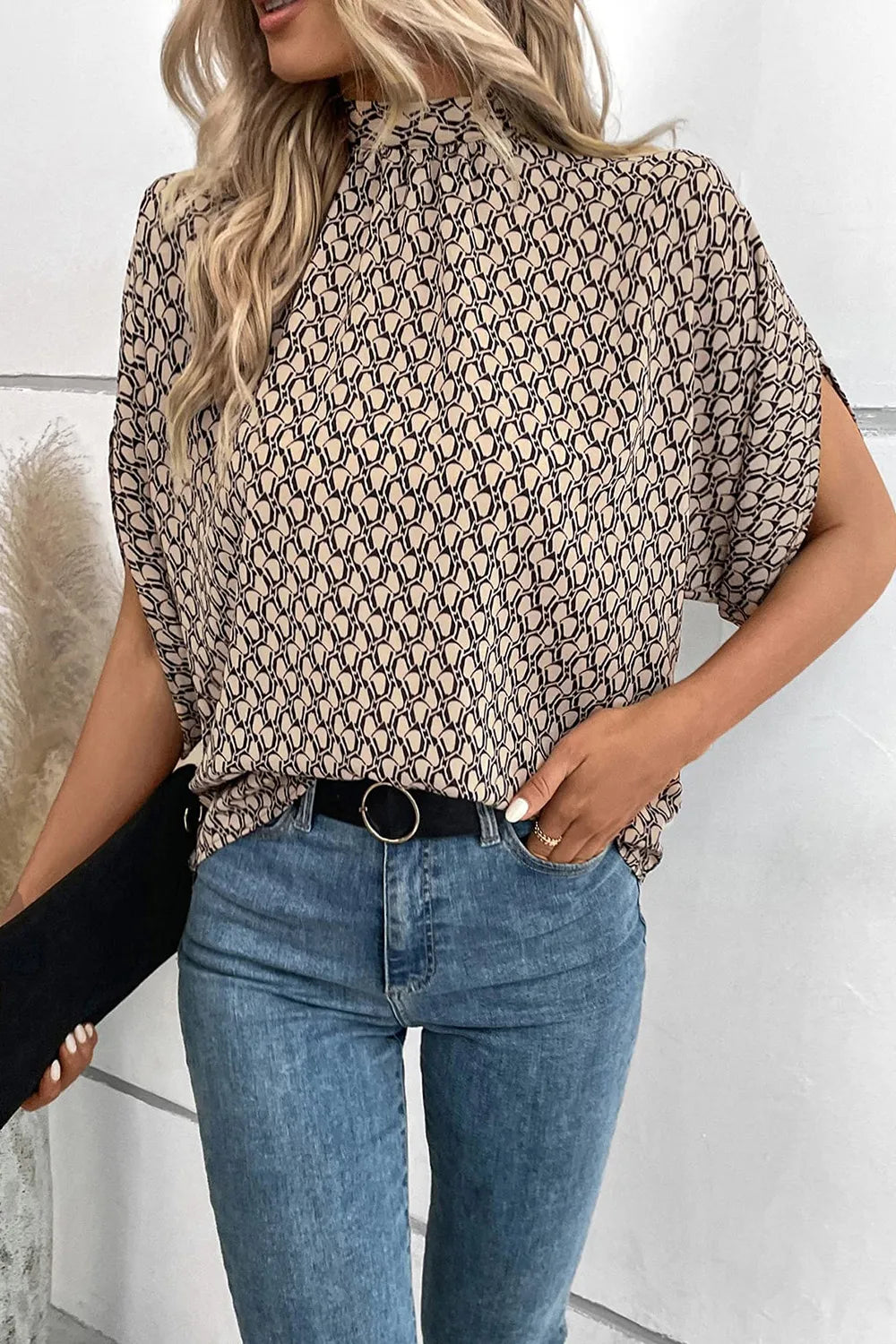 L'ADM - Blouse à Fentes et Dos Noué Blouse