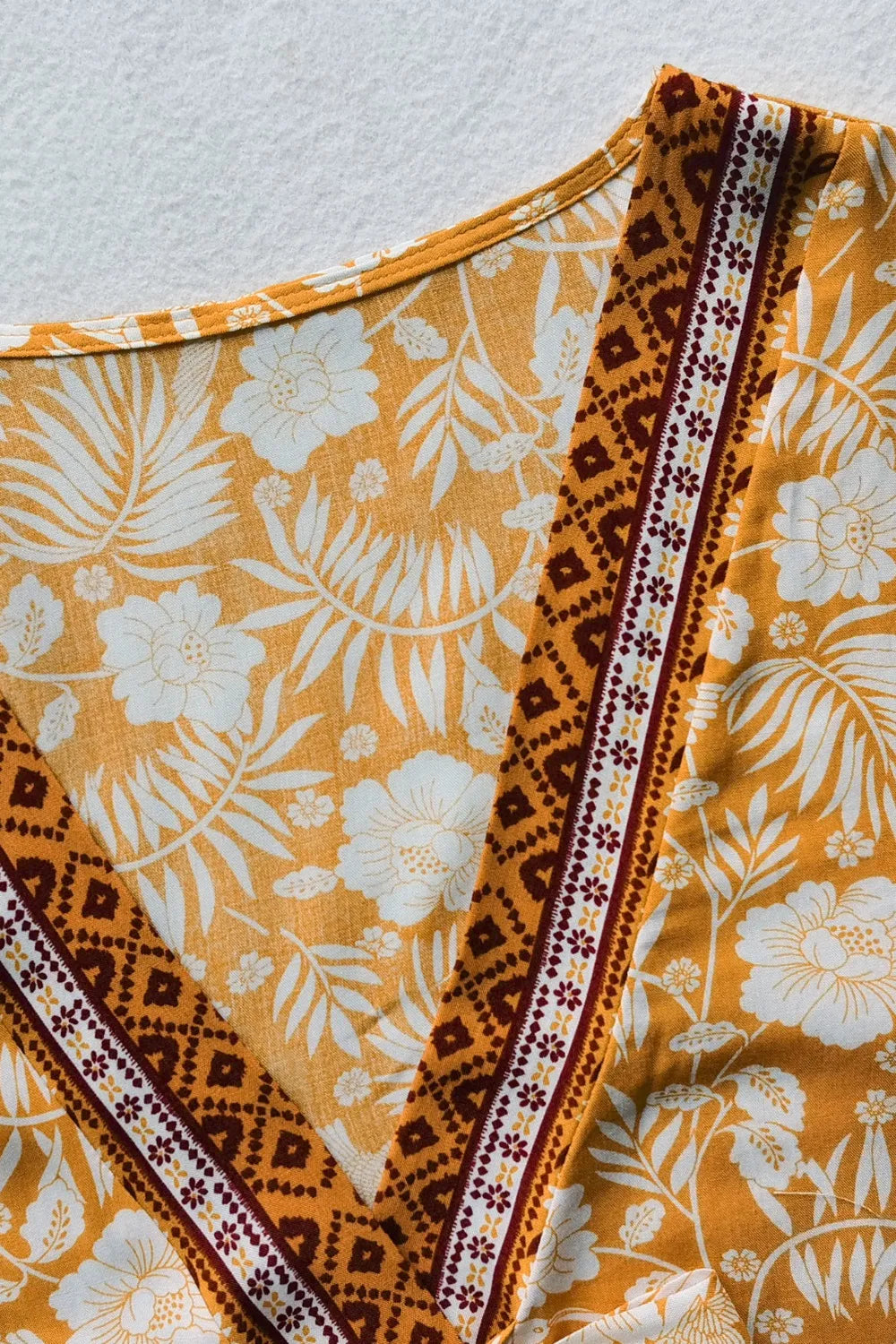 L’ADM - Duo Bohème – Top Motif & Jupe Longue à Fente