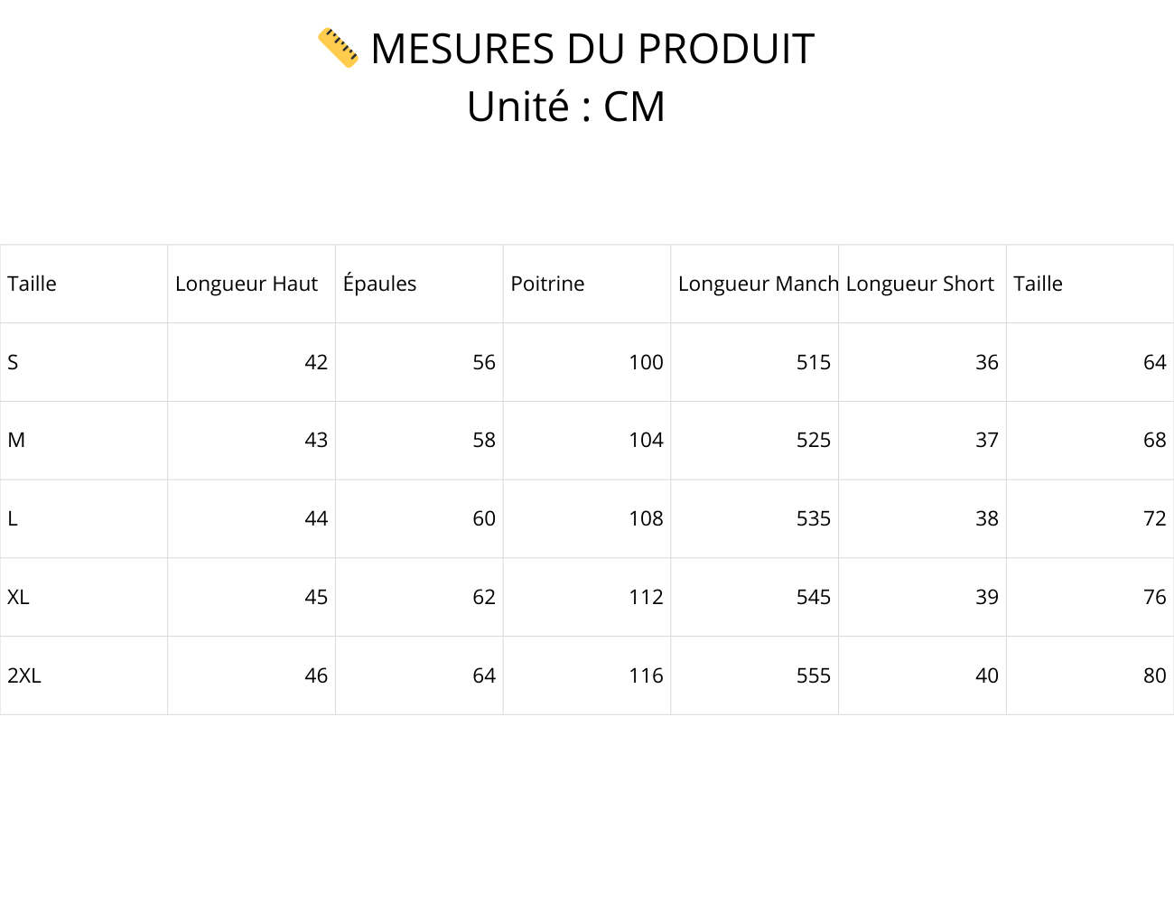L'ADM – Ensemble Décontracté Haut & Short