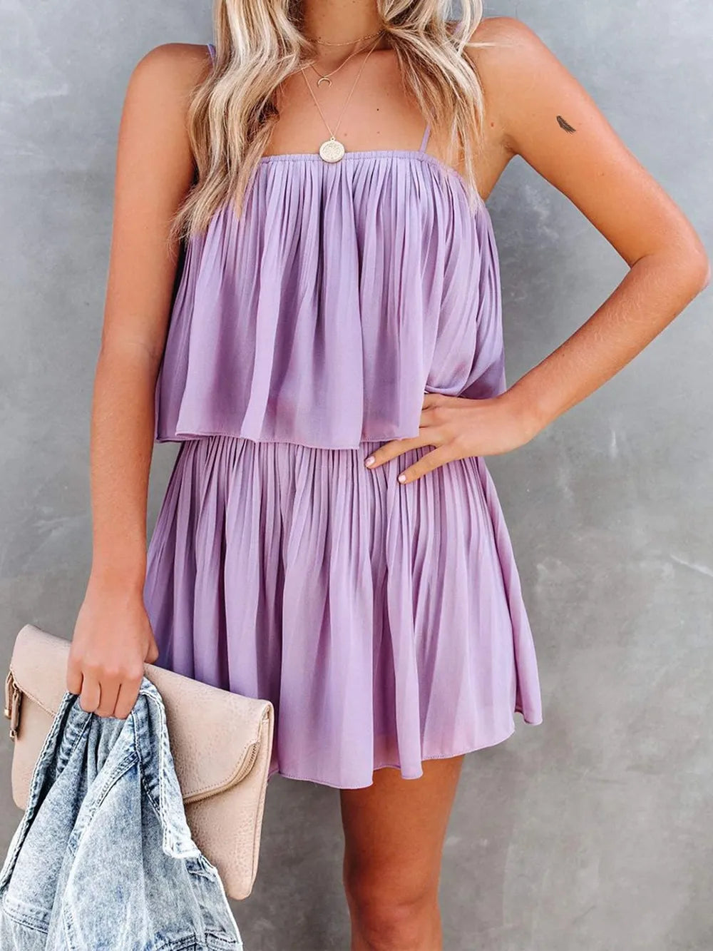 L'ADM – Tenue Camisole Évasée à Dos Nu
