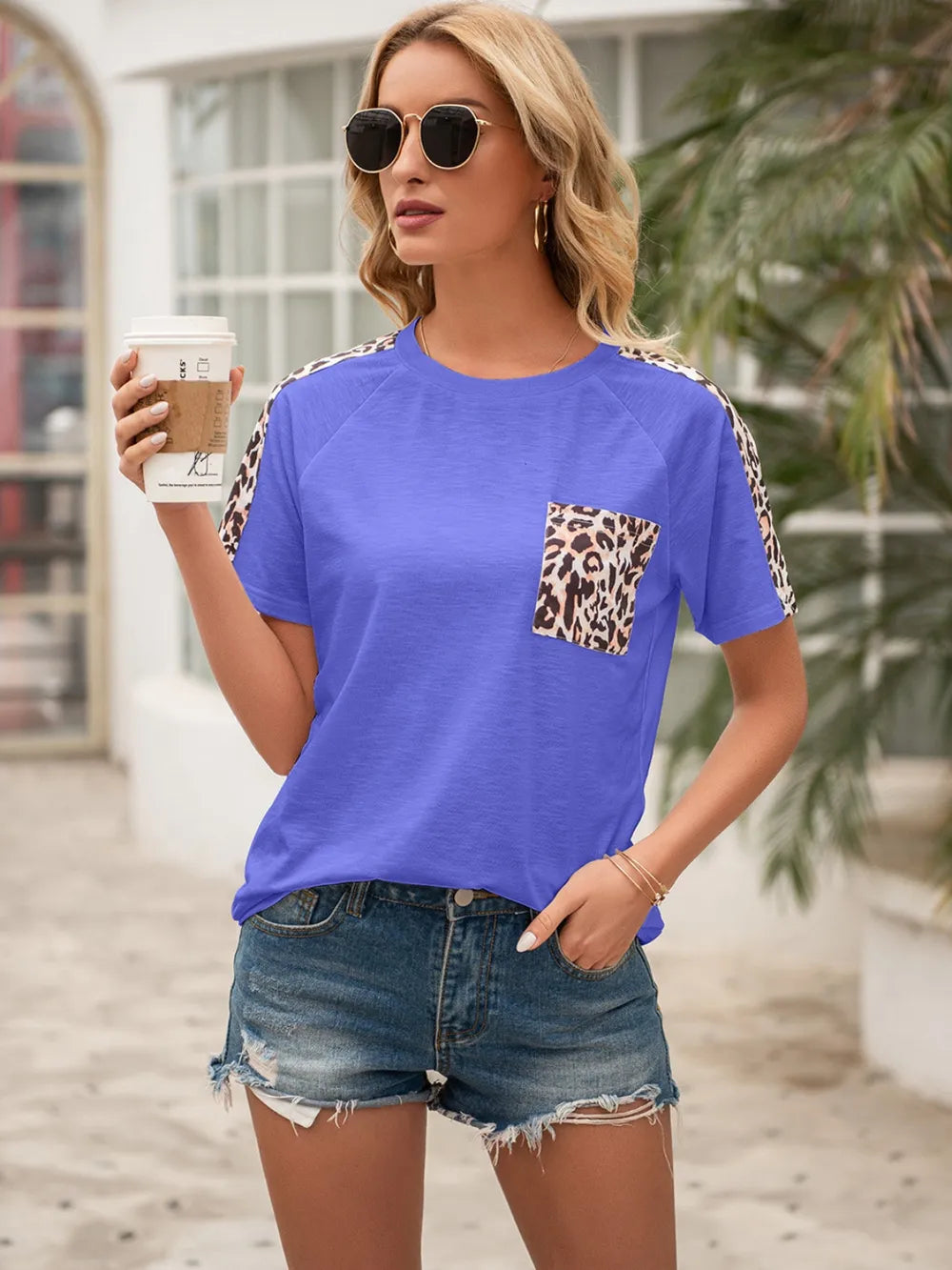 L'ADM - T-shirt Léopard Chic
