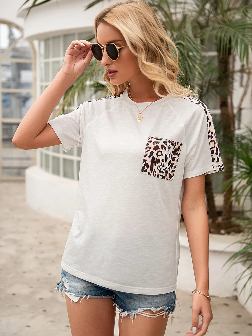 L'ADM - T-shirt Léopard Chic