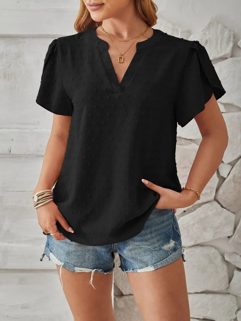 L'ADM Blouse Pure Élégance
