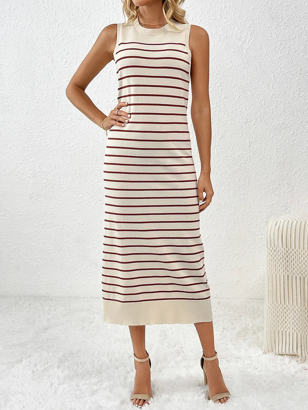 L'ADM - Robe Midi Maille