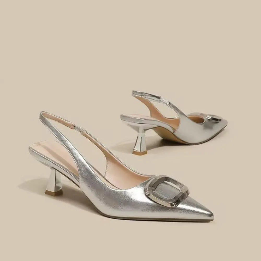 LADM - Escarpins Slingback à Bout Pointu