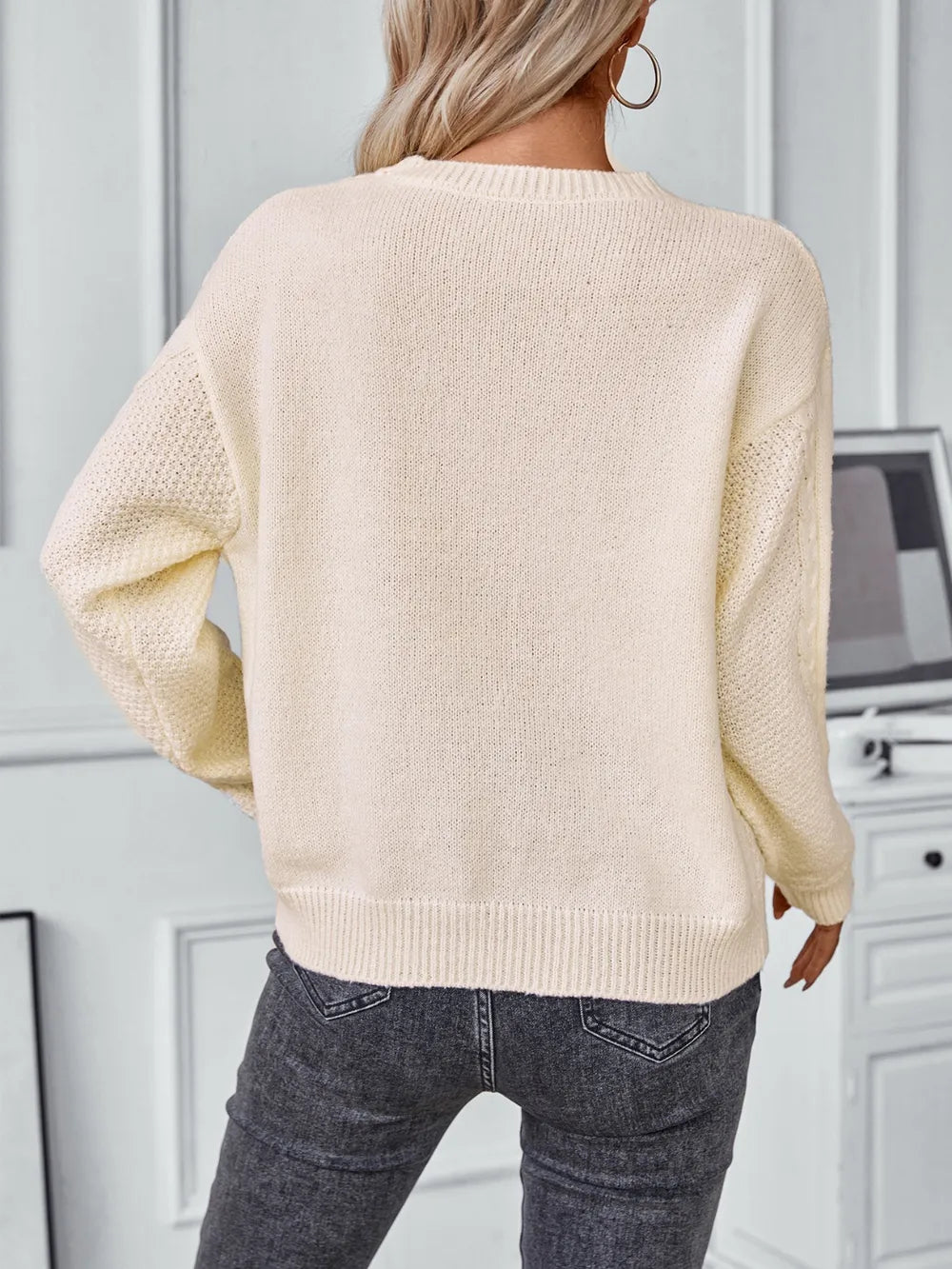 L'ADM - Pull "Élégance Tissée"