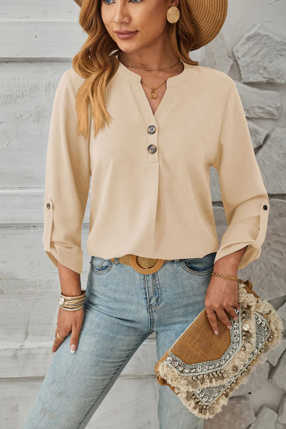 L'ADM – Blouse "Épure Décontractée"