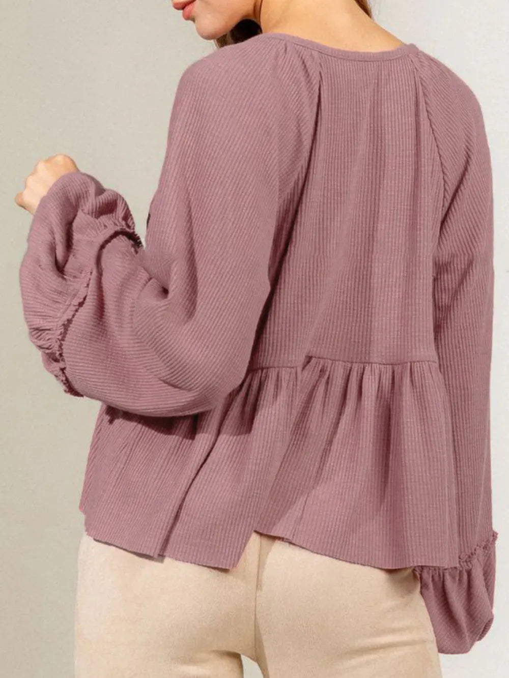 L'ADM - Blouse à Manches Bouffantes