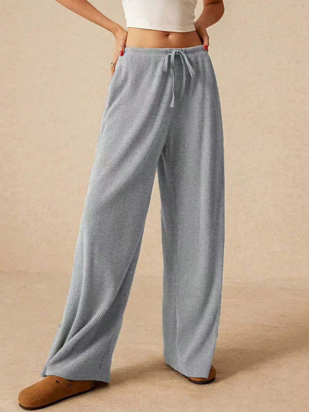 L'ADM – Pantalon Côtelé à Jambes Larges