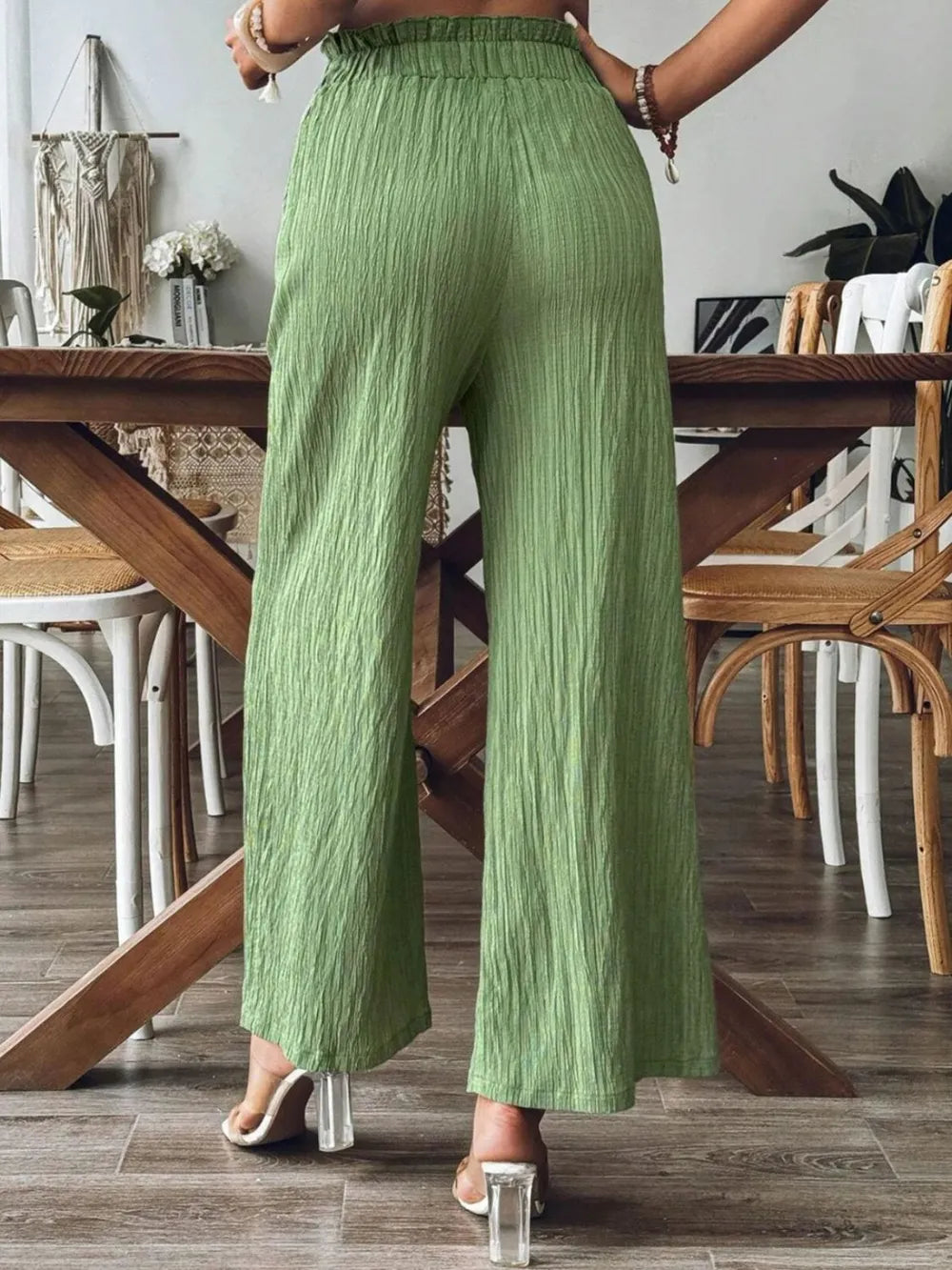 L'ADM - Pantalon Palazzos à Volants