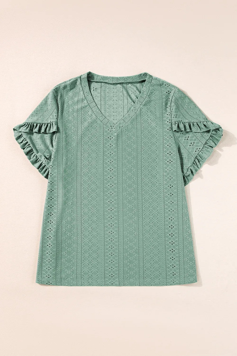 L'ADM - Blouse grande taille à manches pétales